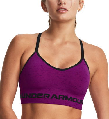 Behå Under Armour Seamless Low Long Htr Bra Bourgogne | 1357232-573, 0