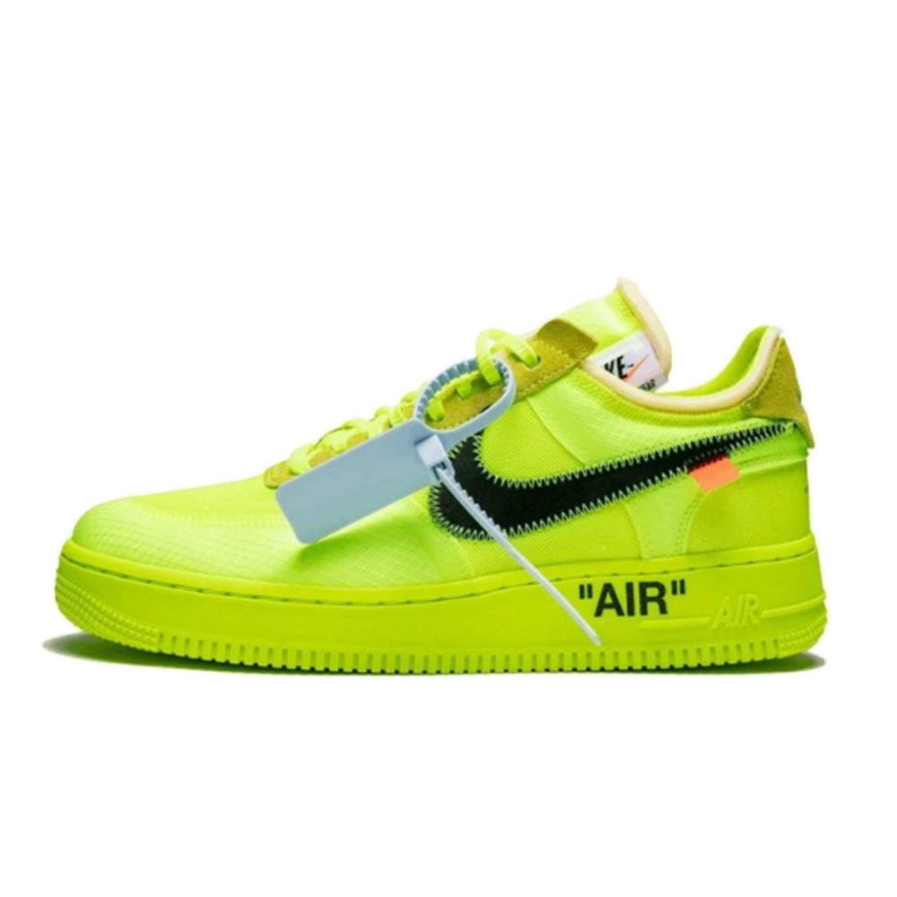 Sneakers och skor Nike Off-White x Air Force 1 Low "Volt" Gul | AO4606-700, 0