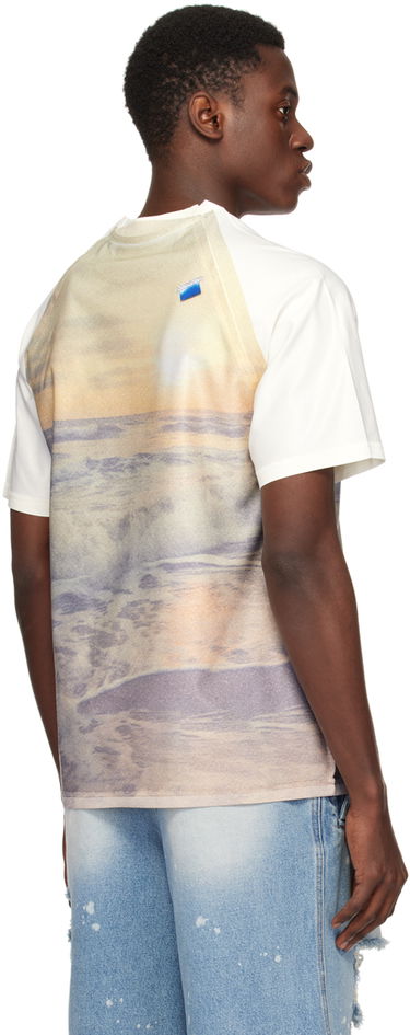 T-shirt ADER ERROR Print T-Shirt Beige | BN01SSTS0106YL, 2