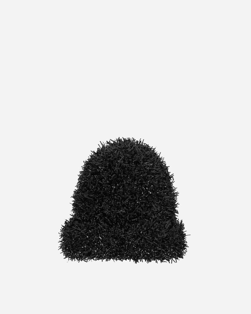Mössa UNDERCOVER Fringe Knit Cap Svart | UC2D1H02 BLACK