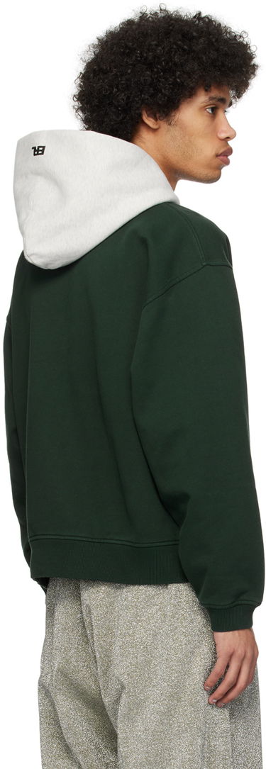 Sweatshirt ERL ERL 'Wet' Print Hoodie Grön | ERL08T033, 2