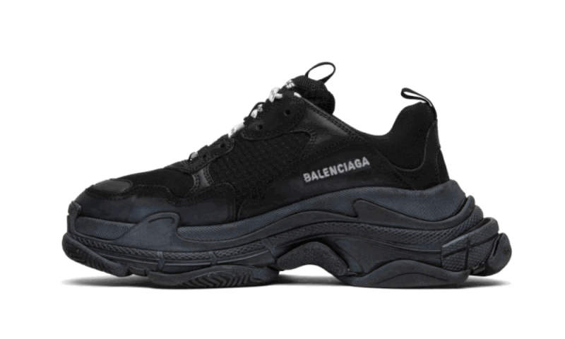 Sneakers och skor Balenciaga Triple S Svart | 512176 W09O1 1000, 0