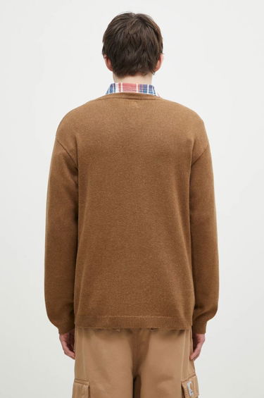 Sweater Human Made Heart Knit Sweater Brun | HM28CS018, 2