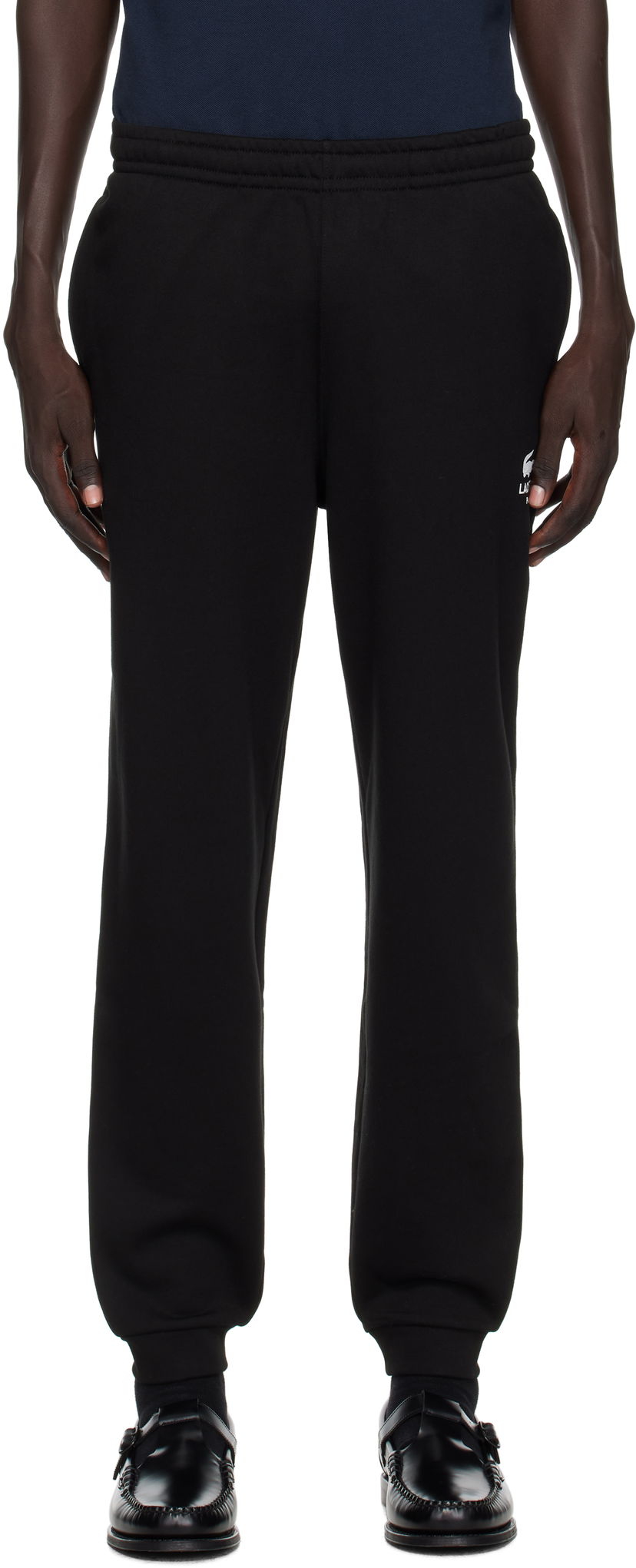Träningsbyxor Lacoste Lacoste Tapered Leg Sweatpants Svart | XH2724_031