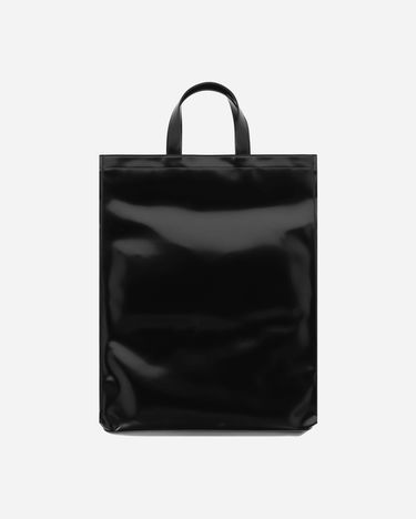 Tygpåse Acne Studios Logo Tote Bag Svart | C10162- 900, 1