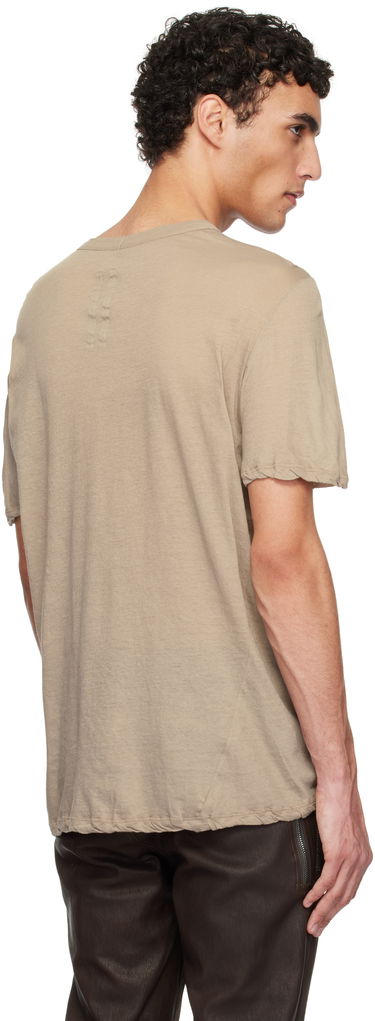 T-shirt Rick Owens Rick Owens Hollywood Level T-Shirt Beige | RU01E5264 UC, 2