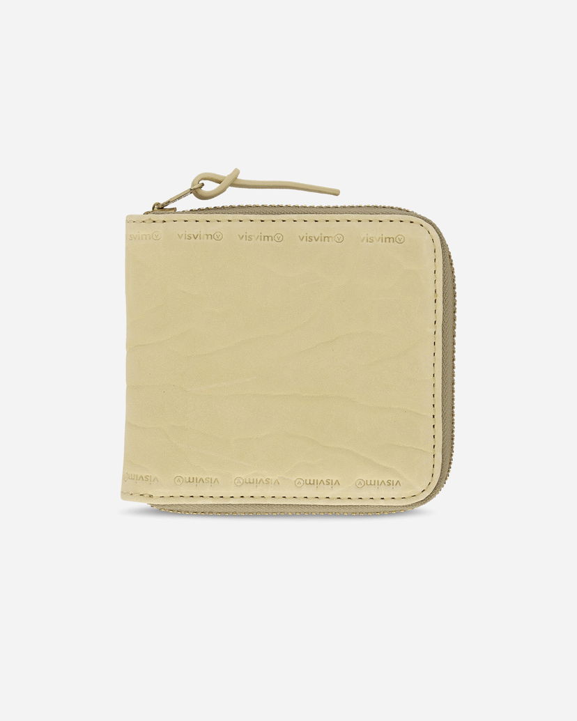 Plånbok visvim Leather Bi-Fold Wallet Beige | 0125203003028 2