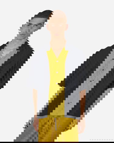 Skjorta Dries Van Noten Panelled Shirt Svart | 241-020720-8355 901, 0