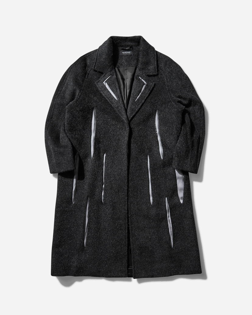 Rockar KIKO KOSTADINOV Bowie Tailored Coat Svart | KKWAW24C02 28
