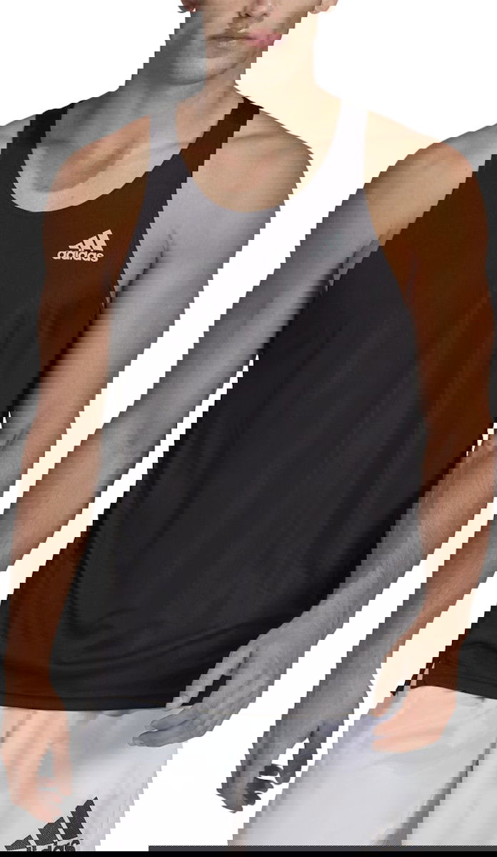 Linne adidas Originals Run Tank Top Svart | hb7457