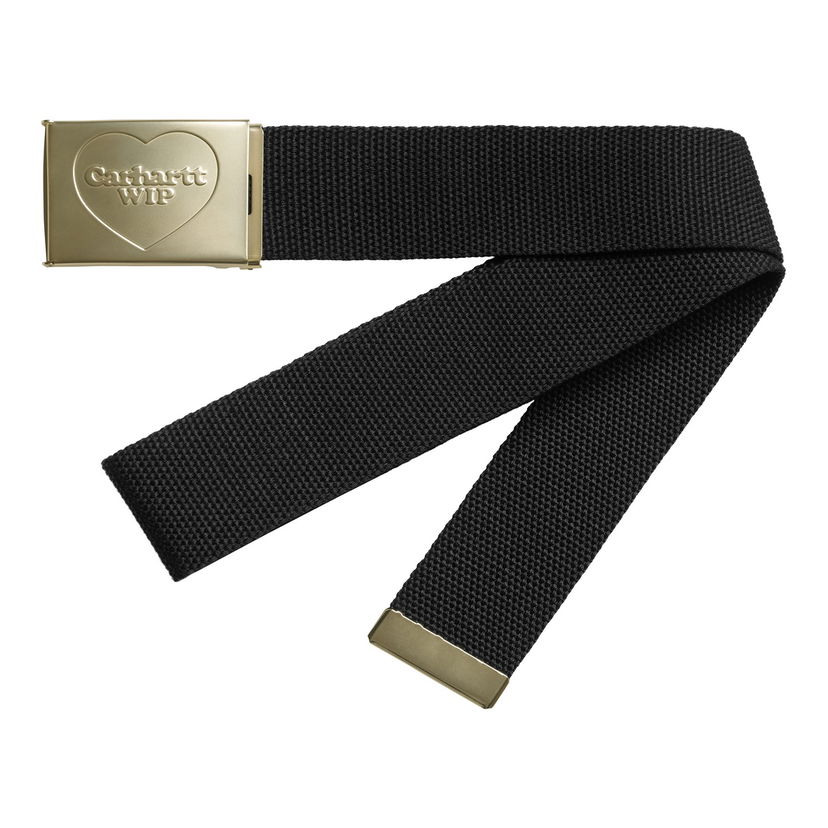Bälten Carhartt WIP Heart Clip Webbing Belt Svart | I034631_1