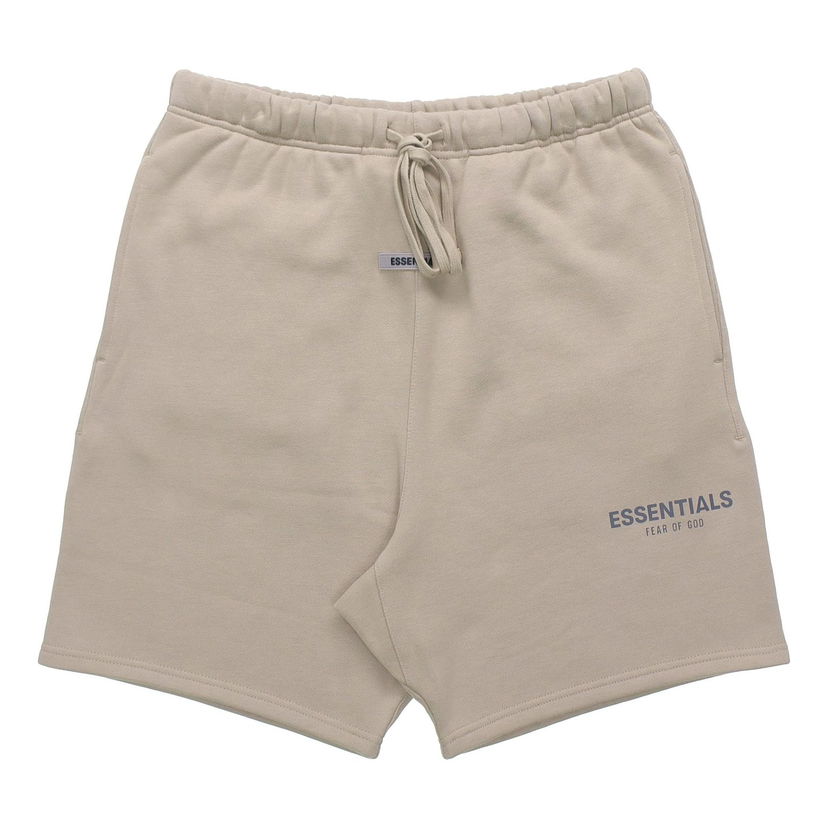Shorts Fear of God Essentials Sweat Shorts Beige | FOG-FW20-202