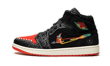 Sneakers och skor Jordan Air Jordan 1 Mid SE "Siempre Familia" GS Svart | DN5121-001, 0