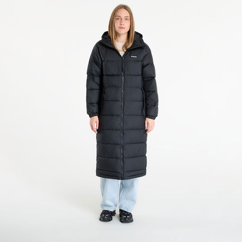 Parkas Columbia Pike Lake™ III Long Hooded Jacket Svart | 2133543010