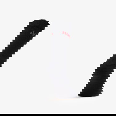 Strumpor BOSS HUGO Three-Pack Ribbed Socks with Logo Embroidery Svart | 50546351-960, 2