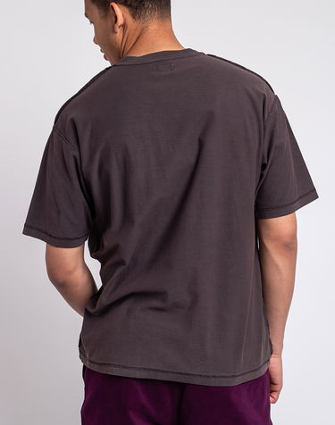 T-shirt Stüssy Pig. Dyed Inside Out Crew Svart | 1140283, 2