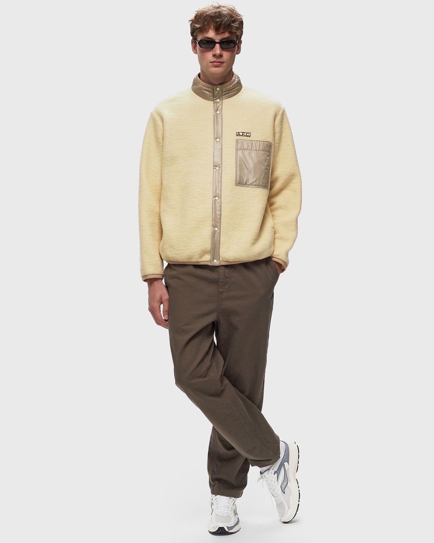 Jacka A.P.C. BLOUSON EWAN Beige | WVBCA-M02855-DAB, 1