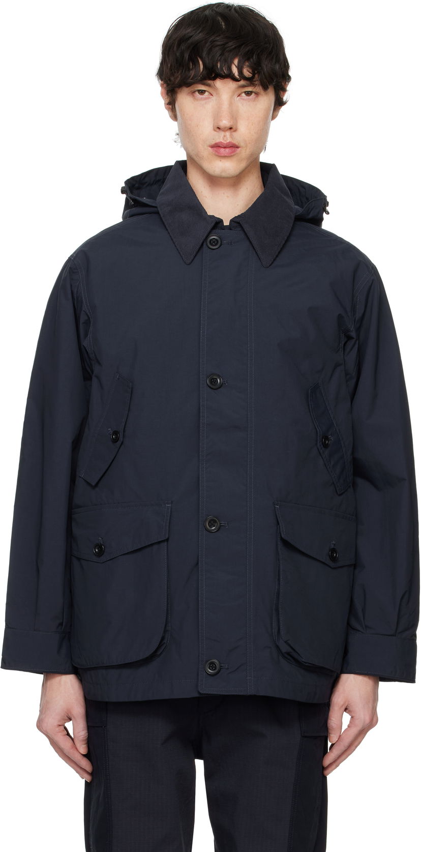 Jacka NANAMICA 2L PERTEX UNLIMITED Field Blå | S24FA036U