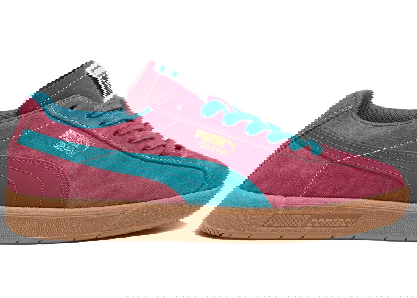 Sneakers och skor Puma Delphin "Dark Jasper Gold" Röd | 390685-07, 0