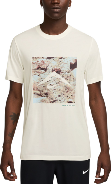 T-shirt Nike Nike Trail T-Shirt Vit | hv4148-133, 0