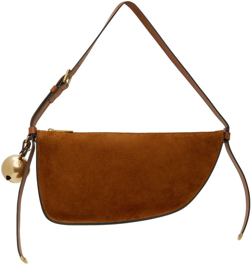 Midjeväska Burberry Brown Small Shield Sling Bag Brun | 8075574