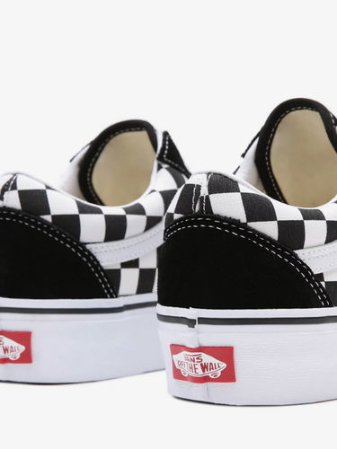 Sneakers och skor Vans UA Old Skool Platform Svart | VN0A3B3UHRK1_(CHECKERBOARD) BLK/TR WHT, 1