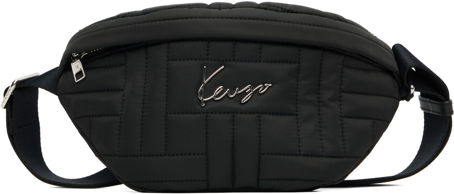 Midjeväska KENZO Kenzo Paris 'KENZO Cosy' Quilted Belt Bag Svart | FF62SA717F03, 0