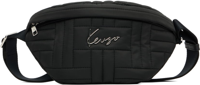 Midjeväska KENZO Kenzo Paris 'KENZO Cosy' Quilted Belt Bag Svart | FF62SA717F03