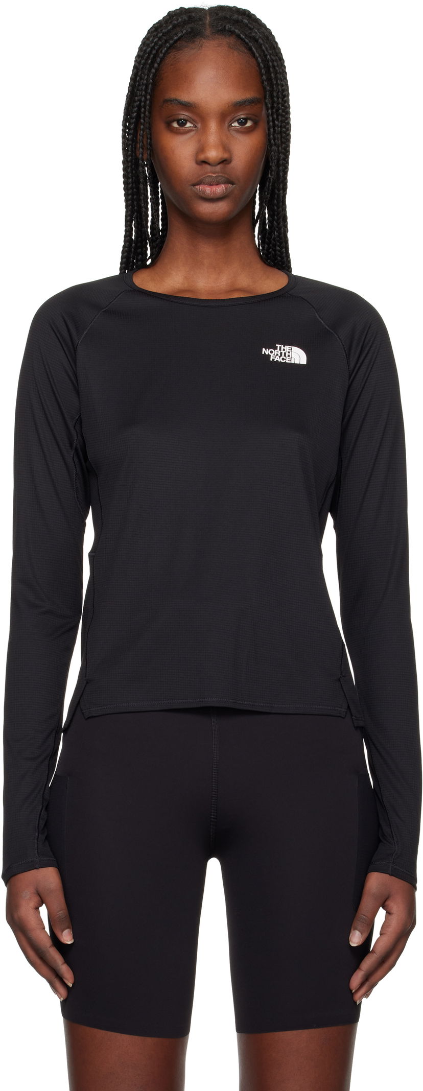 T-shirt The North Face Sunriser Long Sleeve Sport Top Svart | NF0A8BBW