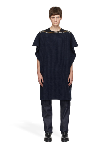 Sweater A.P.C. x JW Anderson Edition Sweater Mörkblå | WOAPC-M22238