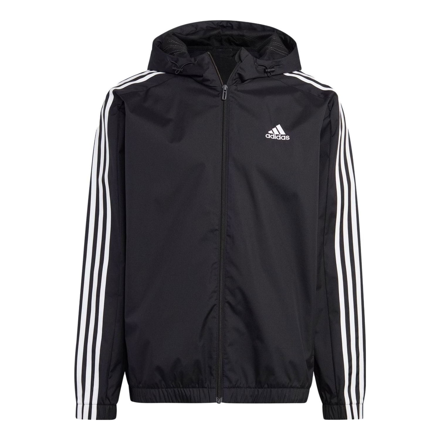 Vindjacka adidas Originals Essentials 3-Stripes Woven Windbreaker Svart | IB0384, 0