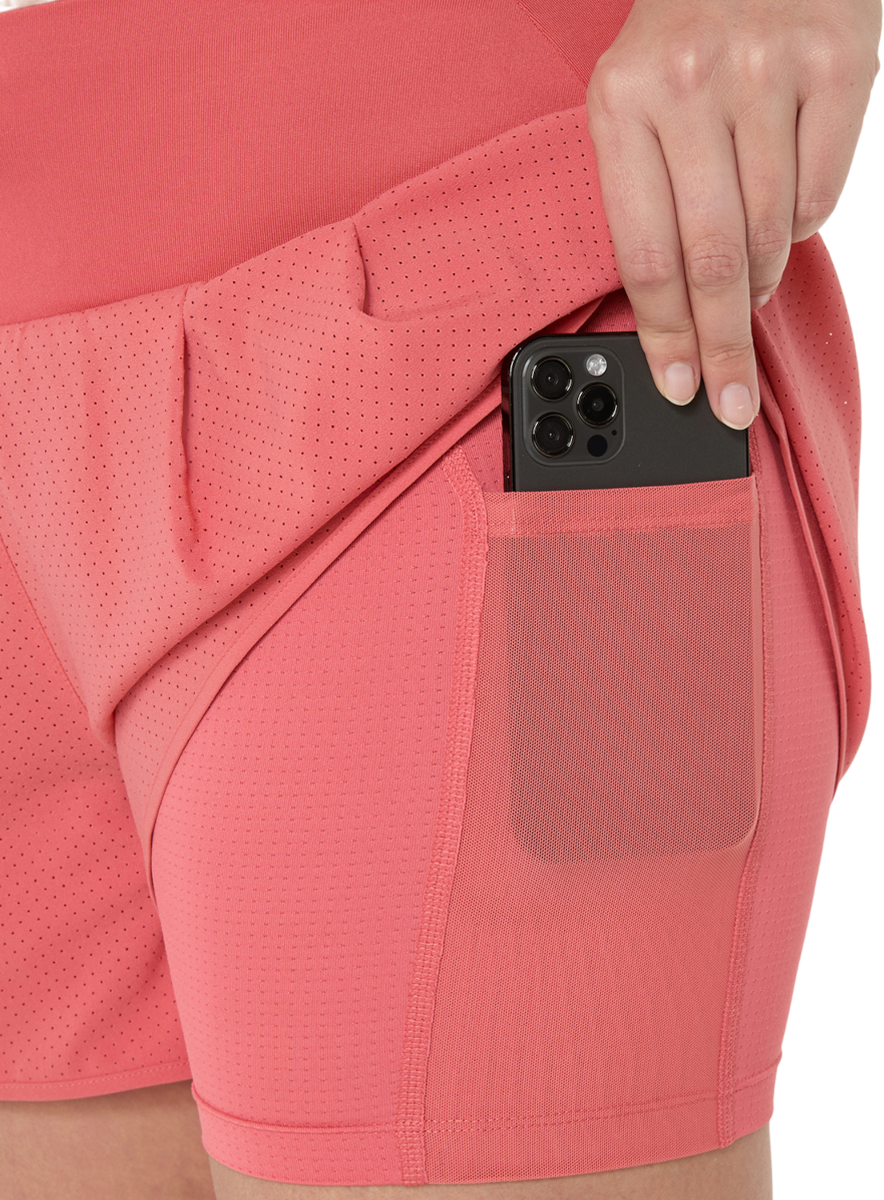 Shorts Asics Road 2-N-1 3.5" Shorts Rosa | 2012c975-700, 1