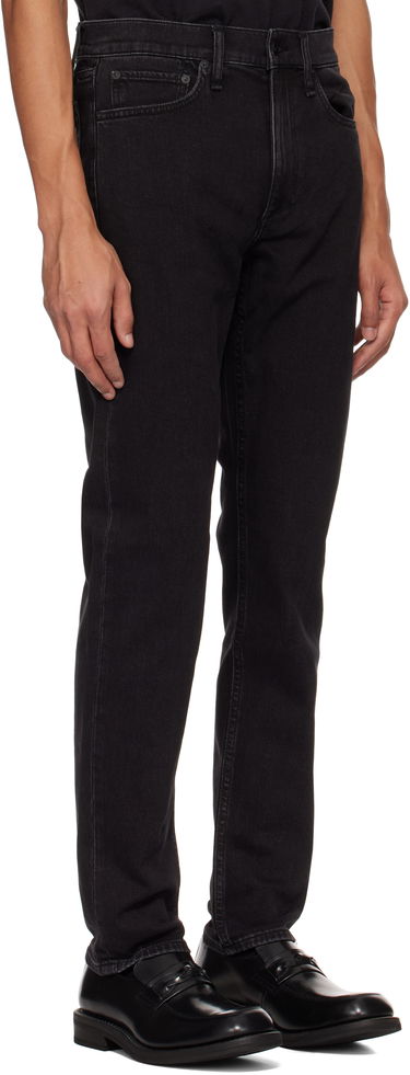 Jeans rag & bone Fit 2 Slim-Fit Jeans Svart | MED23S1223FDWB, 4