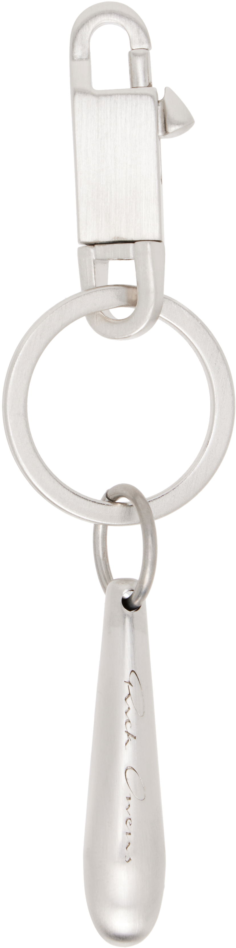 Nyckelringar Rick Owens Rick Owens Concordians Teardrop Keychain Metallisk | RA02E0790 MET