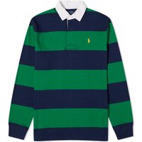 Polotröja Polo by Ralph Lauren Stripe Rugby Polo Shirt Grön | 710900566011, 1