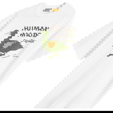 T-shirt Human Made Duck Dry Alls Graphic T-Shirt, Size Large Vit | HM29TE012-WHT, 0