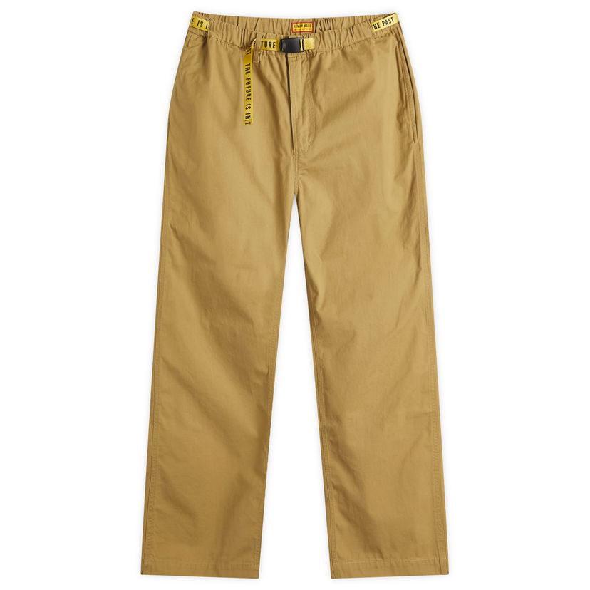 Byxor Human Made Human Made Easy Belted Pant, Size Large Brun | HM29PT015-BEI