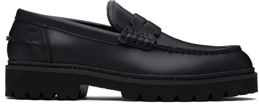 Sneakers och skor BOSS Hugo Lug Loafers Svart | 50552688
