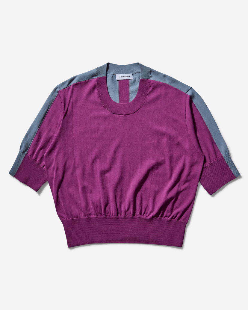 Sweater KIKO KOSTADINOV Kiko Kostadinov Zafar Knitted Top Purpur | KKSS25KN04 117