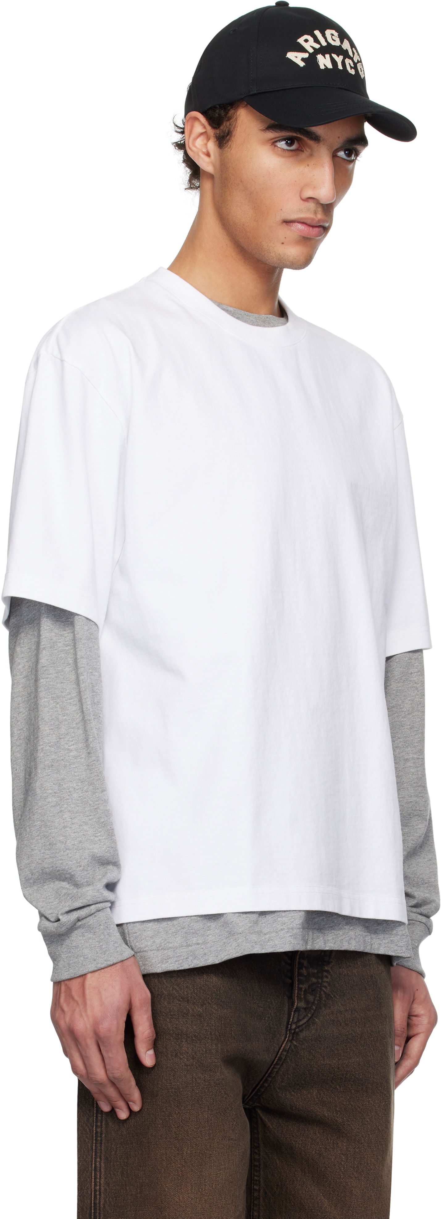 T-shirt AXEL ARIGATO Arigato 'LDN' T-Shirt Vit | A3004001, 1