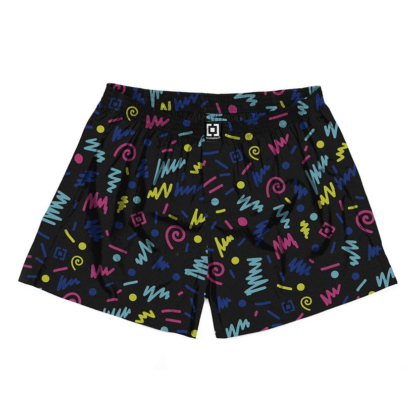 Boxare Horsefeathers Boxers Manny Boxer Shorts Nineties Svart | AA1035J