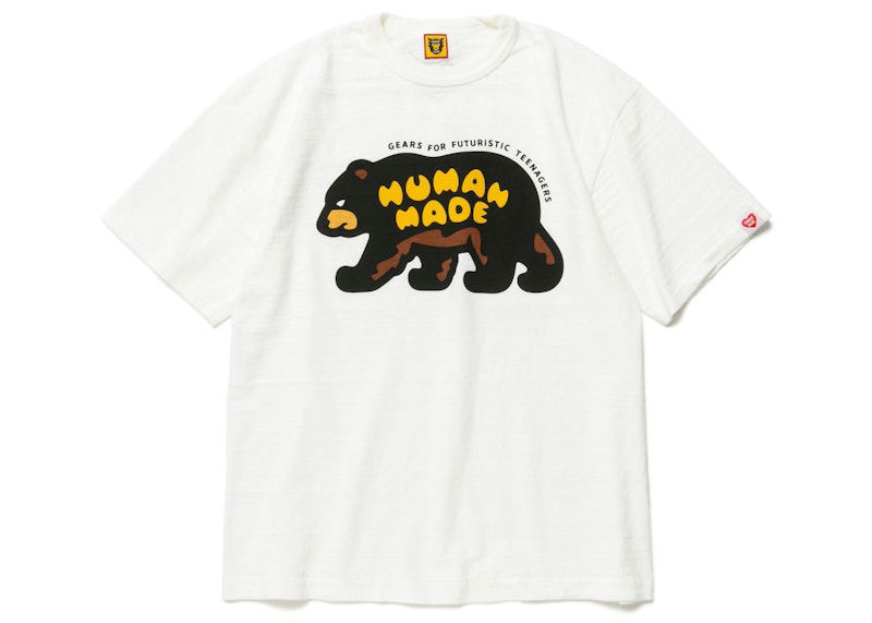 T-shirt Human Made Bear Graphic T-Shirt Vit | HM25TE011