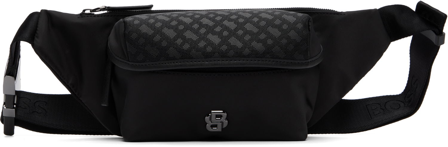 Midjeväska BOSS Logo Hardware Belt Bag by BOSS Svart | 50548086, 0