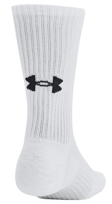 Strumpor Under Armour Under Armour TC 3pk Crew Socks Vit | 1386311-100, 2