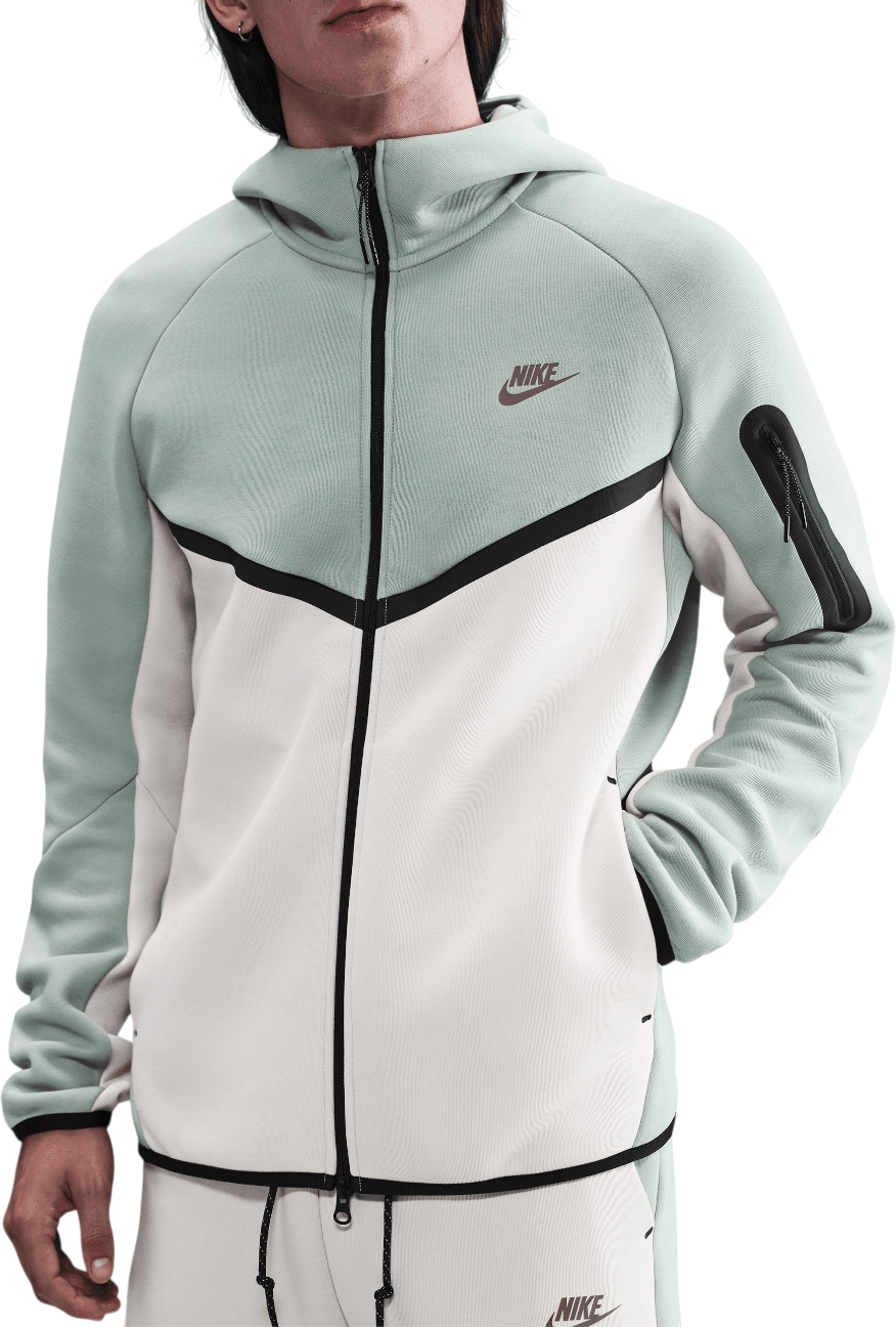 Sweatshirt Nike Tech Fleece Full-Zip Windrunner Hoody Grön | hv0949-020, 0