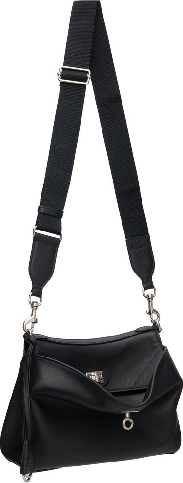 Axelväska Balenciaga Balenciaga Rodeo Messenger Bag Svart | 8275832ABOX1000, 1