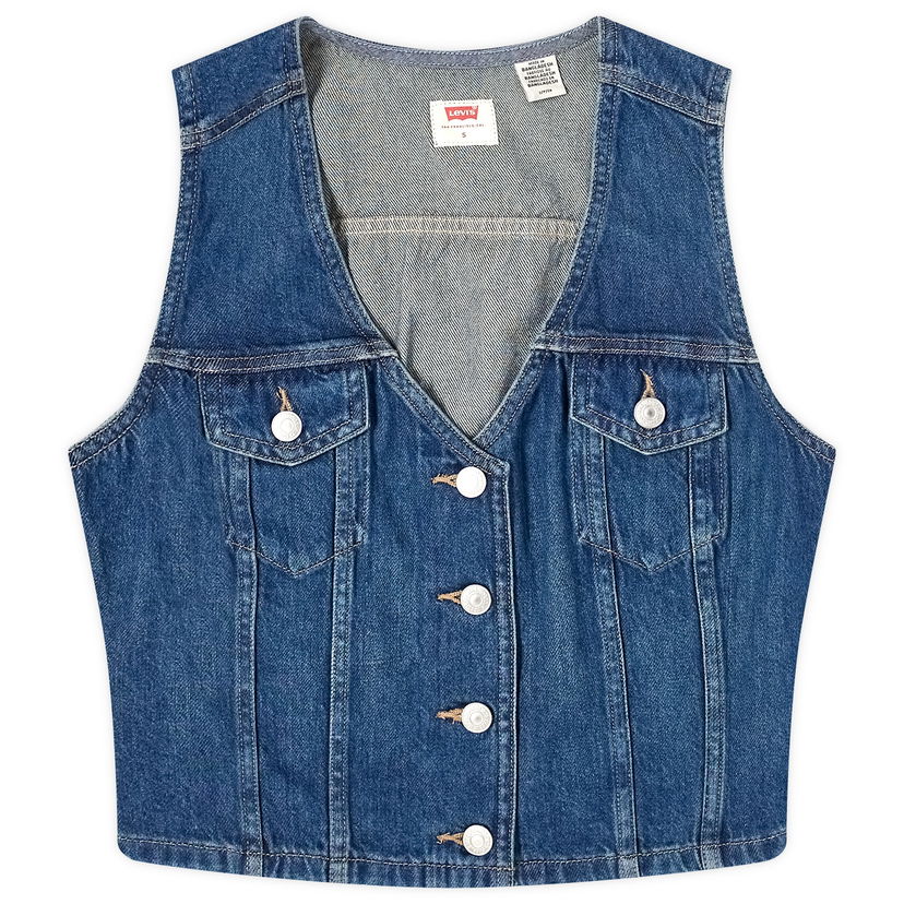 Rockar Levi's Waistcoat Mörkblå | A8682-0006
