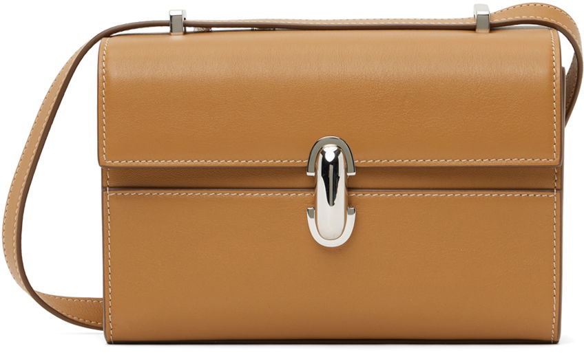 Axelväska Savette Tan Symmetry 19 Bag Brun | H-004-01-01, 0