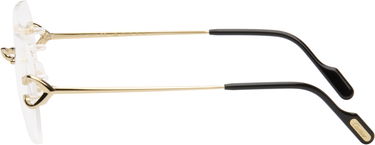 Solglasögon Cartier C de Cartier Square Rimless Glasses Metallisk | CT0416O-001, 2