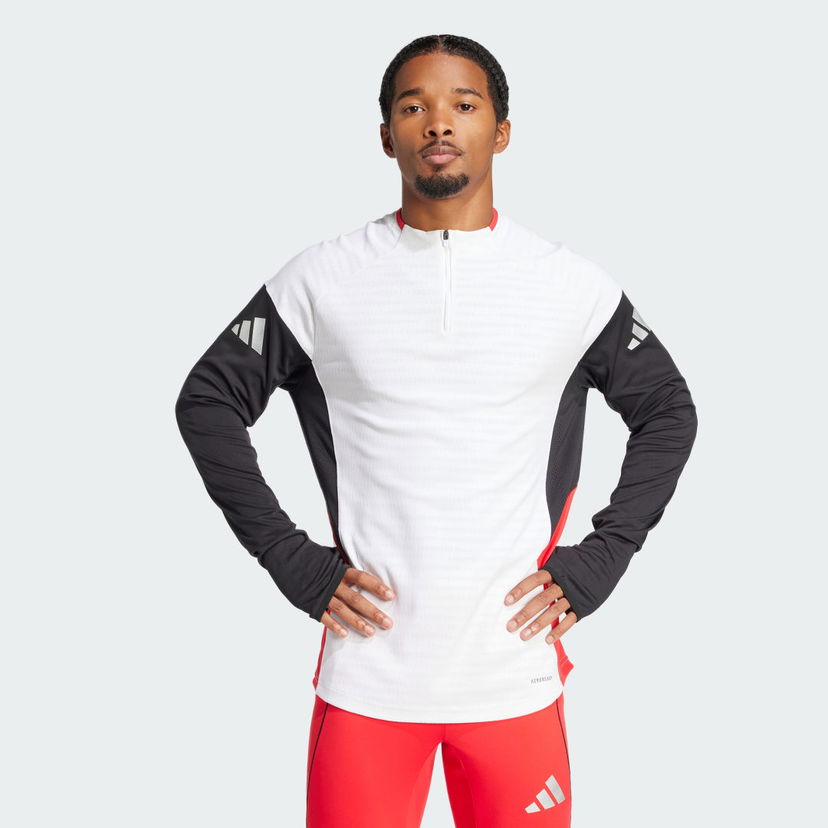 Jersey adidas Performance Tiro 25 Pro Training Quarter-Zip Top Vit | JX7074